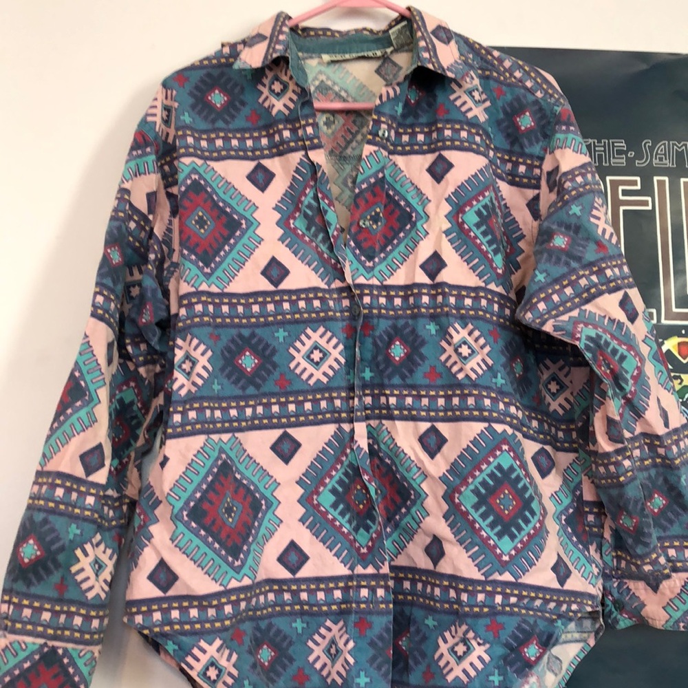 vintage button down
